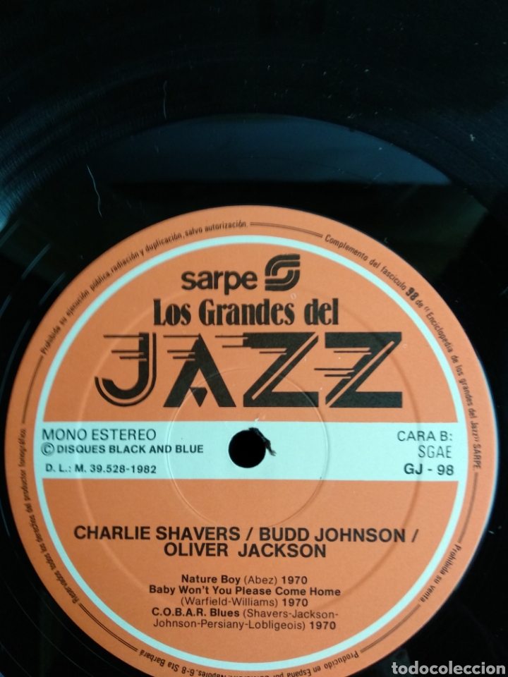Discos de vinilo: LOS GRANDES DEL JAZZ, 1982 - Foto 4