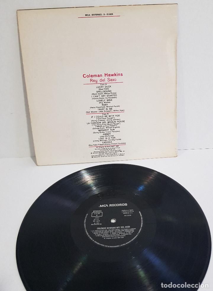 Discos de vinilo: COLEMAN HAWKINS - REY DEL SAXO - Foto 3
