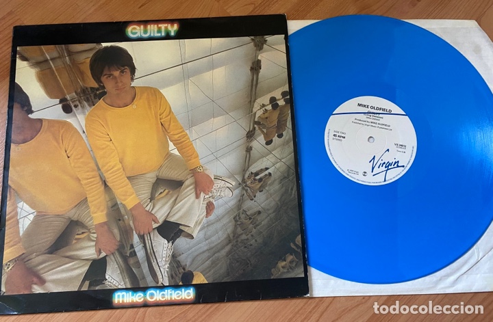 Discos de vinilo: MIKE OLDFIELD `Guilty` VINILO AZUL. 1979 UK - Foto 1