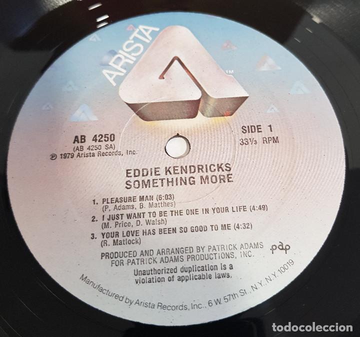 Discos de vinilo: EDDIE KENDRICKS - SOMETHING MORE - Foto 2