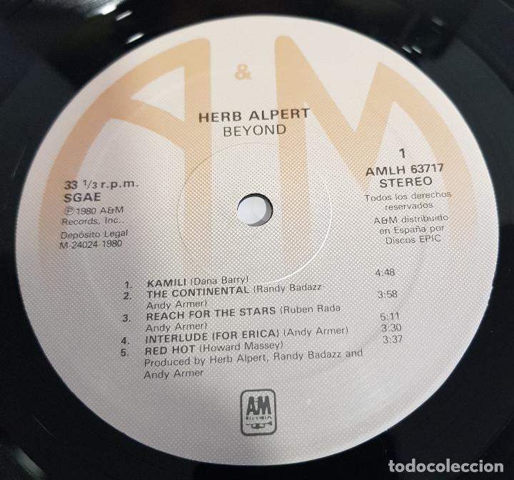Discos de vinilo: HERB ALPERT - BEYON - Foto 2