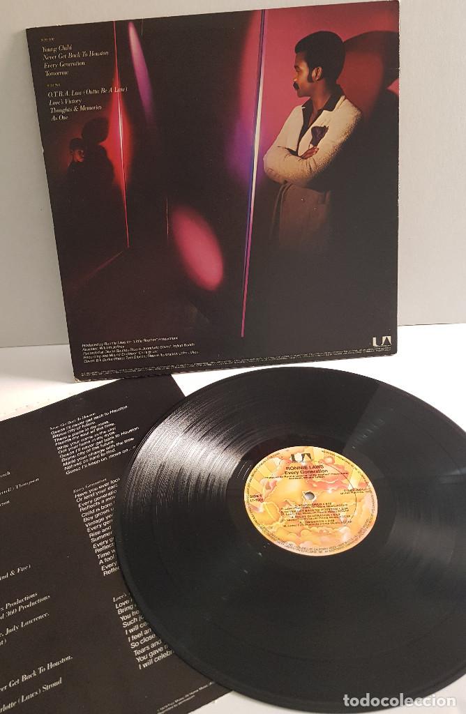Discos de vinilo: RONNIE LAWS - EVERY GENERATION - Foto 4