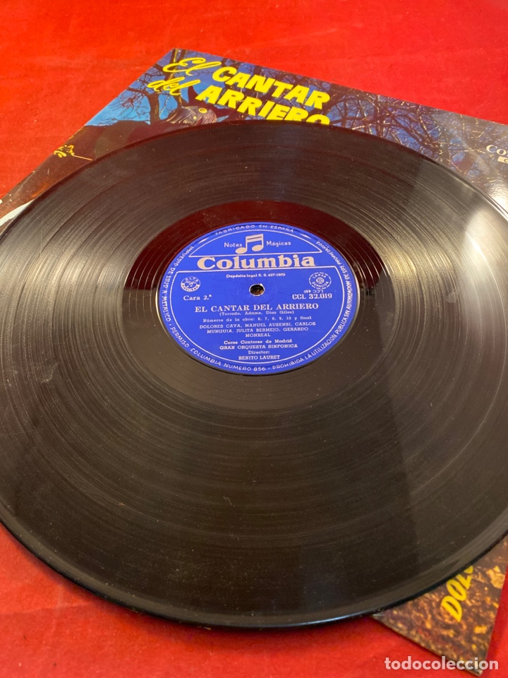 Discos de vinilo: EL CANTAR DEL ARRIERO - Foto 3