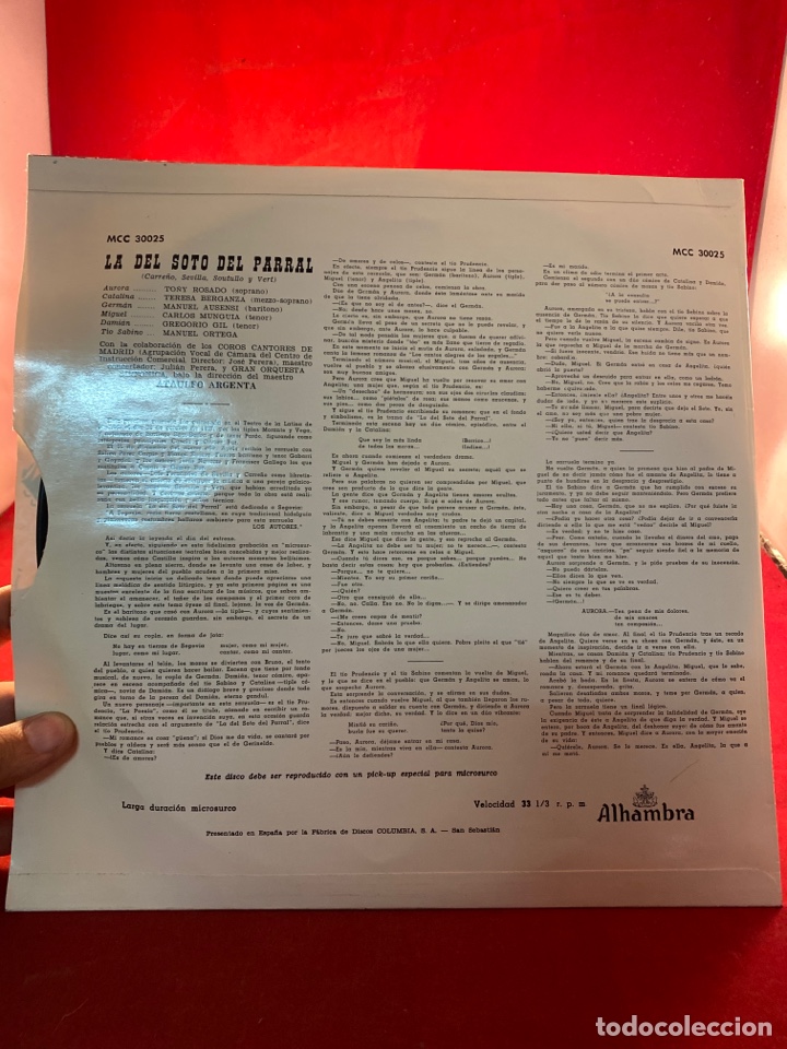 Discos de vinilo: LA DEL SOTO DEL PARRAL - Foto 2