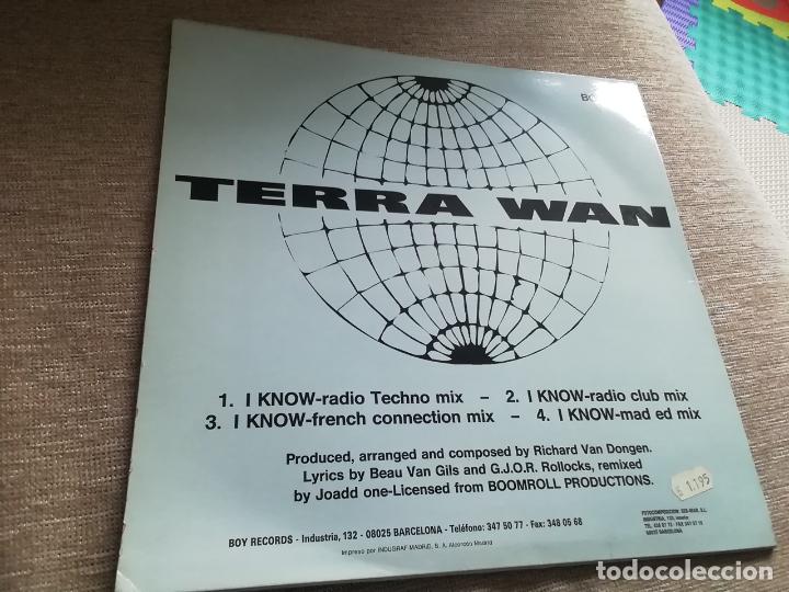 Discos de vinilo: Terra wan-i know. maxi espa&ntilde;a - Foto 2