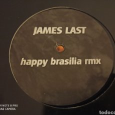 Discos de vinilo: JAMES LAST - HAPPY BRASILIA (RMX) (12”, PROMO). Lote 286791588