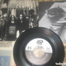 Discos de vinilo: CRUCE DE CAMINOS. EP 45 RPM. BOULEVARD DEL ATARDECER + 3. (EL COHETE 1992) OG ESPAÑA. Lote 286828233