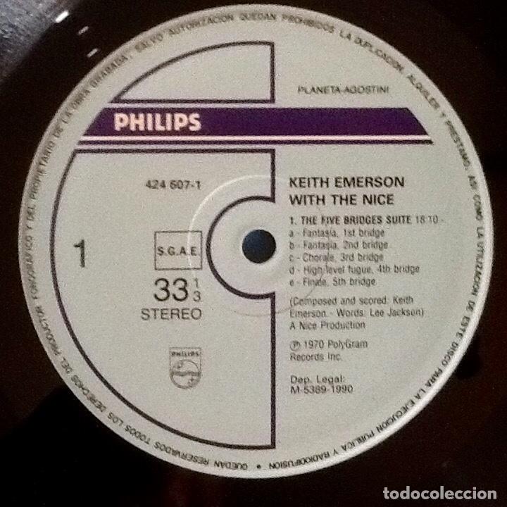 Discos de vinilo: THE NICE : HERE COMES ... THE NICE [PHILIPS - ESP 1990] LP/COMP - Foto 3