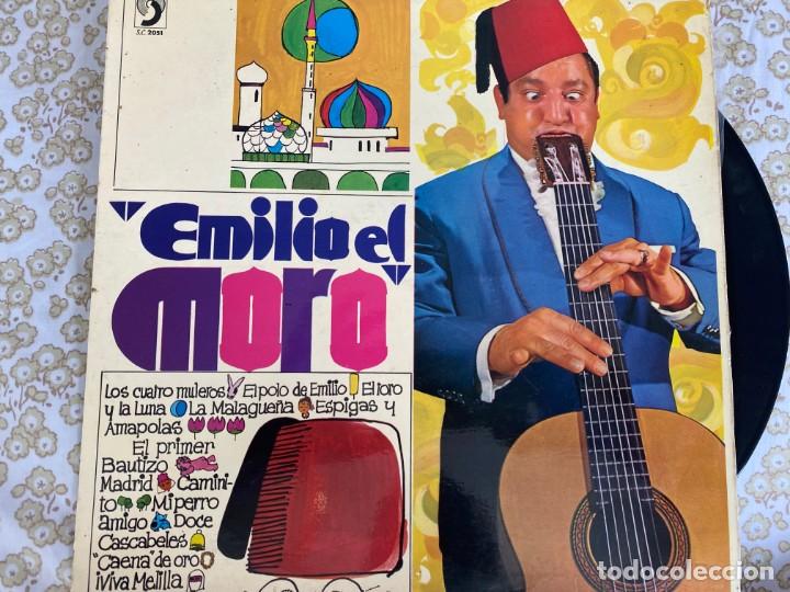 Discos de vinilo: LP EMILIO EL MORO-LOS CUATRO MULEROS - Foto 1