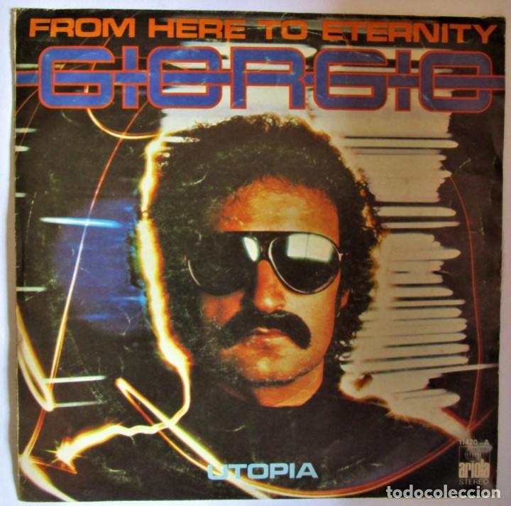 Discos de vinilo: GIORGIO - UTOPIA - SINGLE - Foto 1