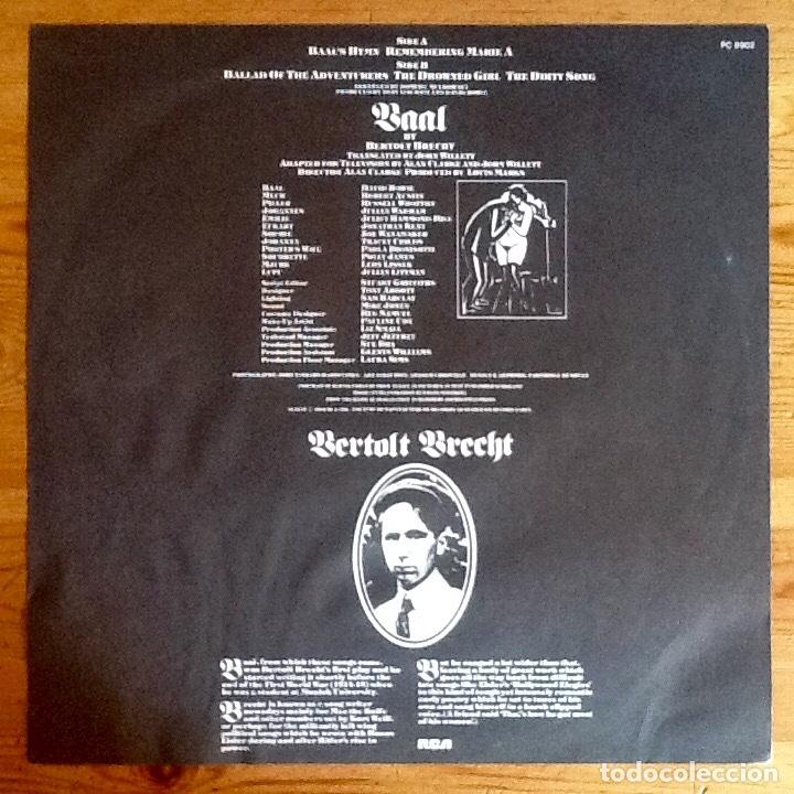 Discos de vinilo: DAVID BOWIE : IN BERTOL BRETCHS BAAL [RCA - ESP 1982] 12&rdquo; - Foto 3