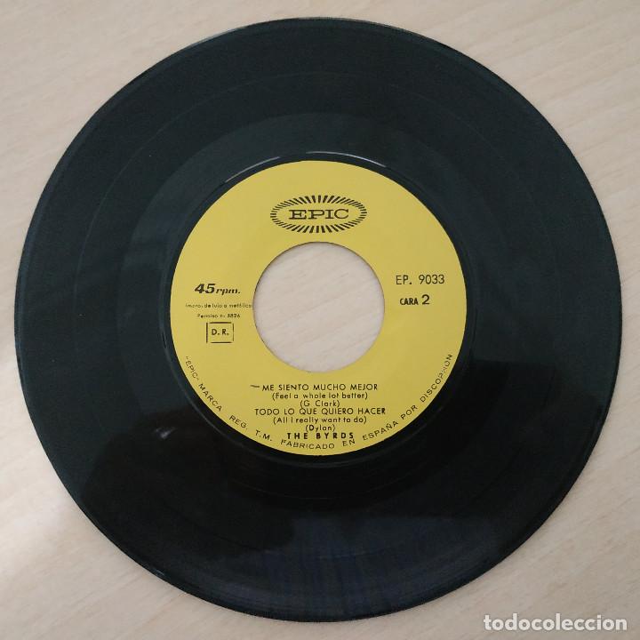 Discos de vinilo: THE BYRDS - MR. TAMBOURINE MAN +3 MUY RARO EP SPAIN 1966 (SE VENDE SOLO EL VINILO, SIN PORTADA) - Foto 3 - 287025323