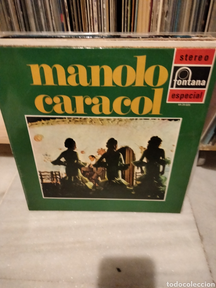 Discos de vinilo: Manolo Caracol - edici&oacute;n fontana - Foto 1