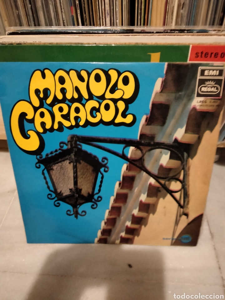 Discos de vinilo: Manolo Caracol - edici&oacute;n EMI regal - Foto 1