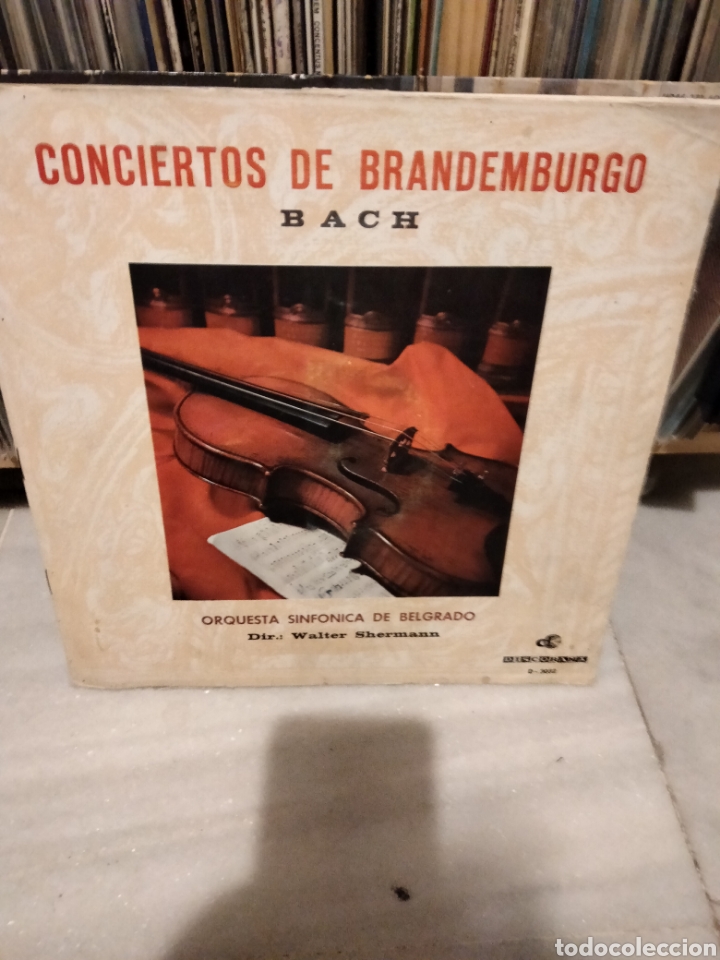 Discos de vinilo: Bach - conciertos Brandenburgo 1 y 2 - Foto 1