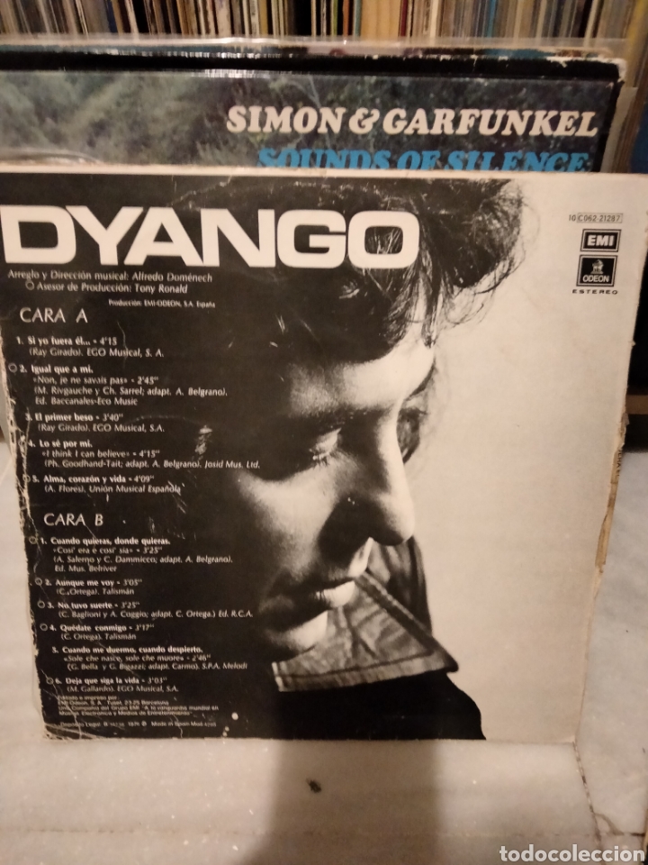 Discos de vinilo: Dyango - Si yo fuera el - Foto 2