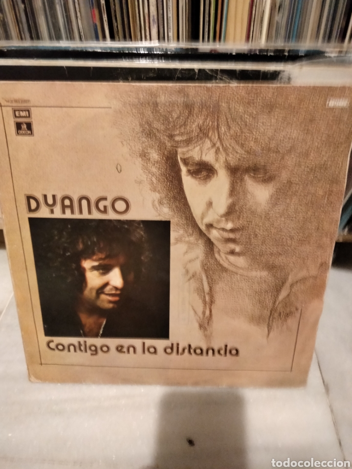 Discos de vinilo: Dyango - contigo en la distancia - Foto 1