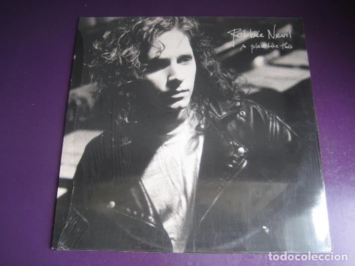 Disques de vinyle: Robbie Nevil – A Place Like This - LP EMI 1988 PRECINTADO - AMERICANA ROCK 80'S 90'S