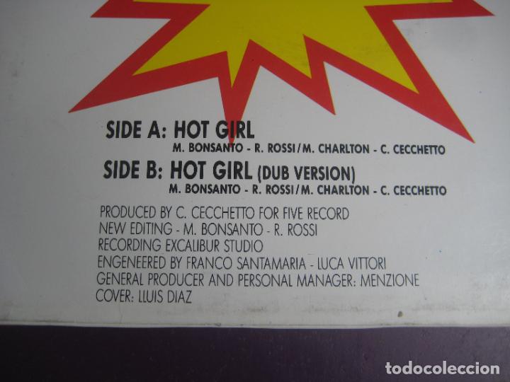 Discos de vinilo: Sabrina ‎– Hot Girl - MAXI SINGLE BLANCO Y NEGRO 1988 - ITALODISCO DISCO 80S - ELECTRONICA - Foto 3 - 287079243