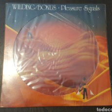 Discos de vinilo: L.P. - WILDING / BONUS (PHIL COLLINS, JOHN GIBLIN) – PLEASURE SIGNALS - PICTURE DISC. Lote 287086018
