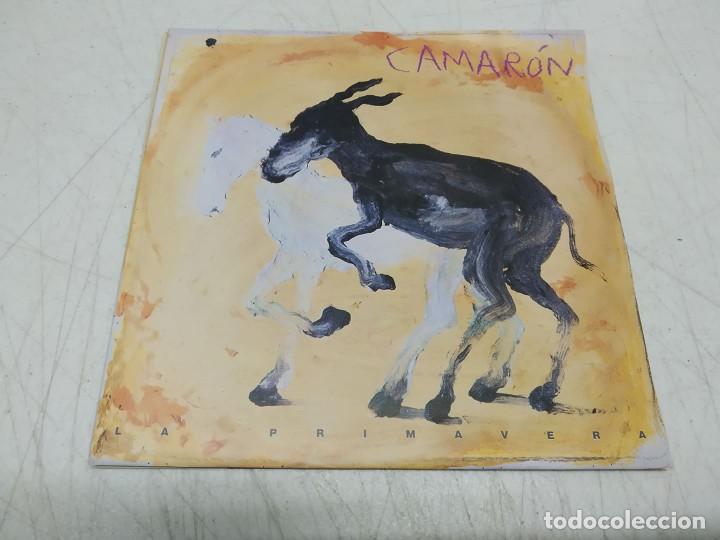 Discos de vinilo: Camar&oacute;n - La Primavera (7- Single, Promo) - Foto 1
