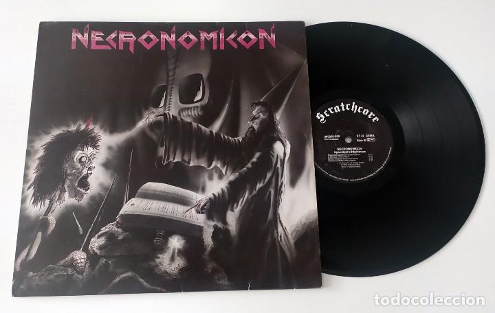 Discos de vinilo: LP NECRONOMICON - APOCALIPTIC NIGHTMARE - Foto 3