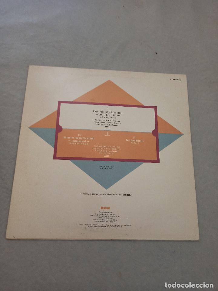 Discos de vinilo: RICK ASTLEY / WHENEVER YOU NEED SOMEBODY - Foto 2
