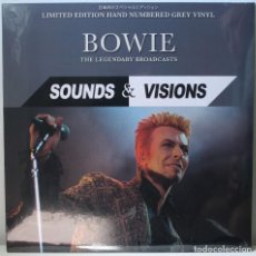 Discos de vinilo: BOWIE – SOUNDS & VISIONS - 1990 TOUR - NUMERADO A MANO 1000 COPIAS VINILO GRIS -SELLADO. Lote 306826943