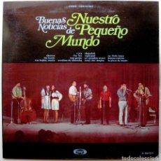 Discos de vinilo: NUESTRO PEQUEÑO MUNDO - BUENAS NOTICIAS - LP MOVIEPLAY 1969 BPY. Lote 287130833