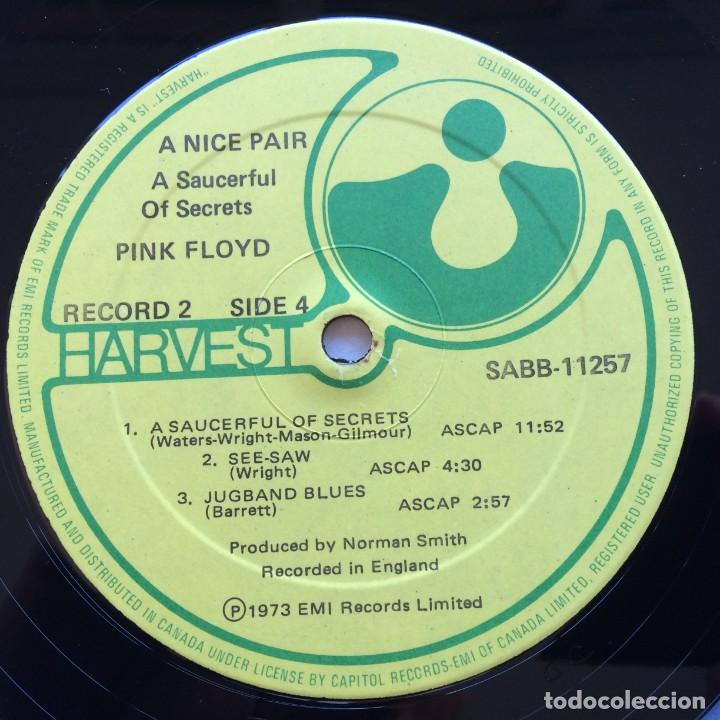 Discos de vinilo: Pink Floyd &lrm;&ndash; A Nice Pair, 2 LPs, Canada Harvest* - Foto 8