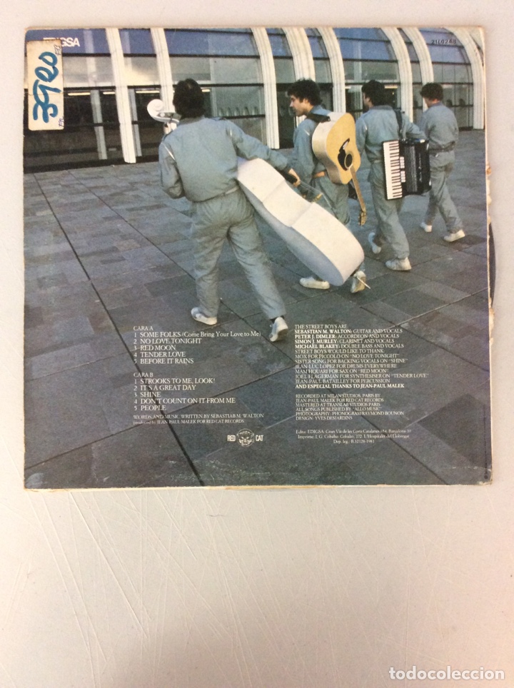 Discos de vinilo: Street Boys. Some folks - Foto 2