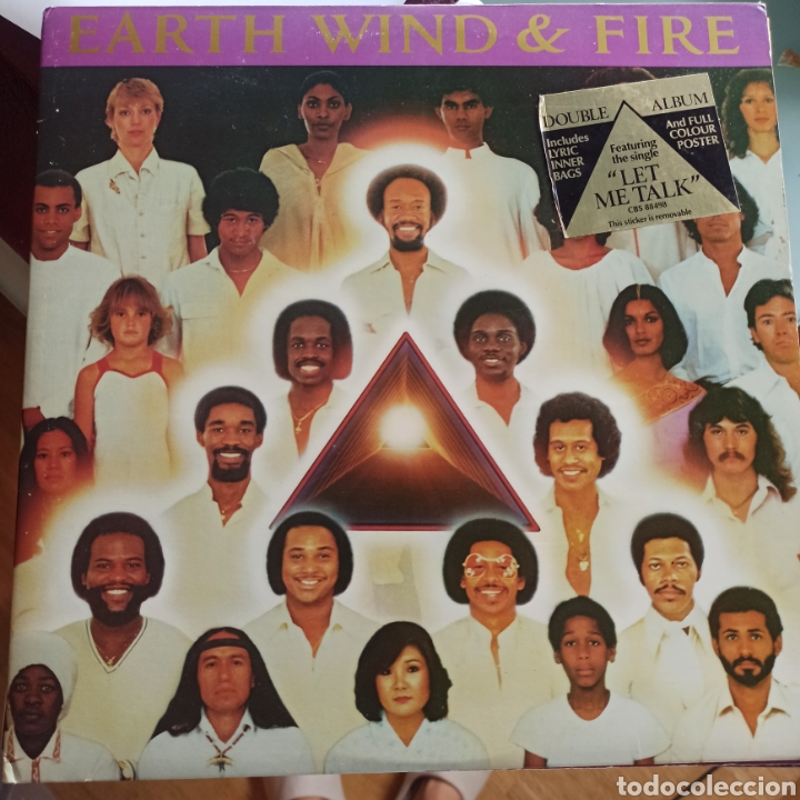 Discos de vinilo: Earth, Wind & Fire - Faces (CBS, 2xLP, Gatefold, UK, 1980) - Foto 1