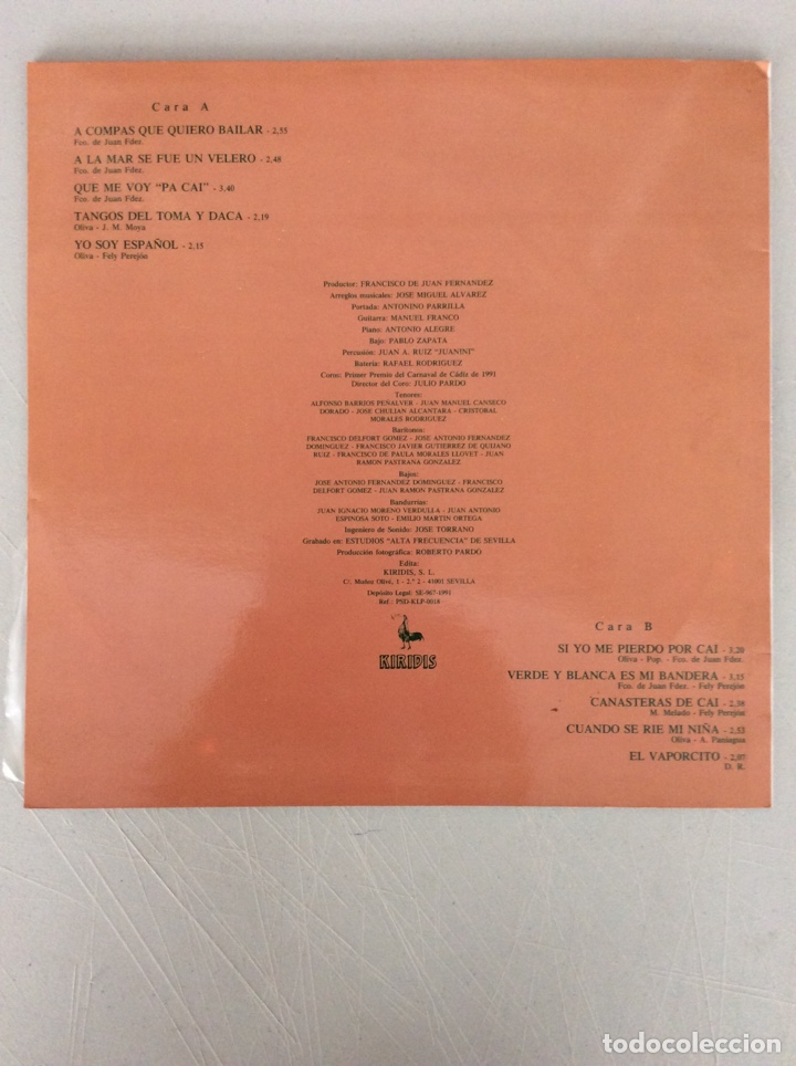 Discos de vinilo: Turronero. Desde Cai - Foto 2