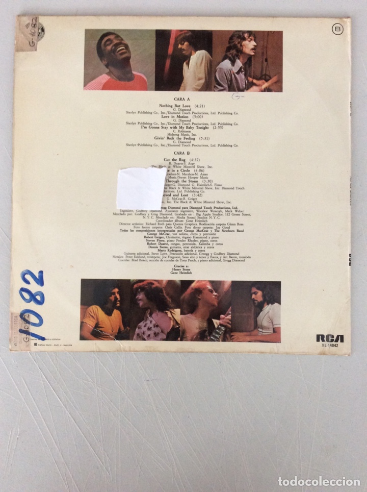 Discos de vinilo: George McCrae. Diamond touch - Foto 2