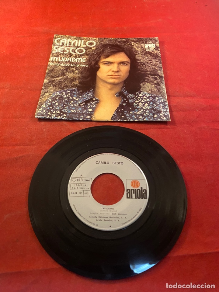 Discos de vinilo: CAMILO SESTO AYUDADME - Foto 3