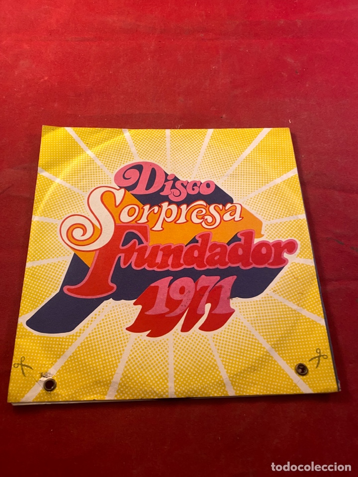 Discos de vinilo: DISCO SORPRESA FUNDADOR 1971 - Foto 1