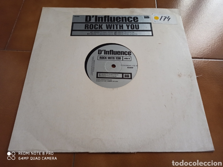 Discos de vinilo: DInfluence - Rock With You (12&rdquo;, Promo) - Foto 1