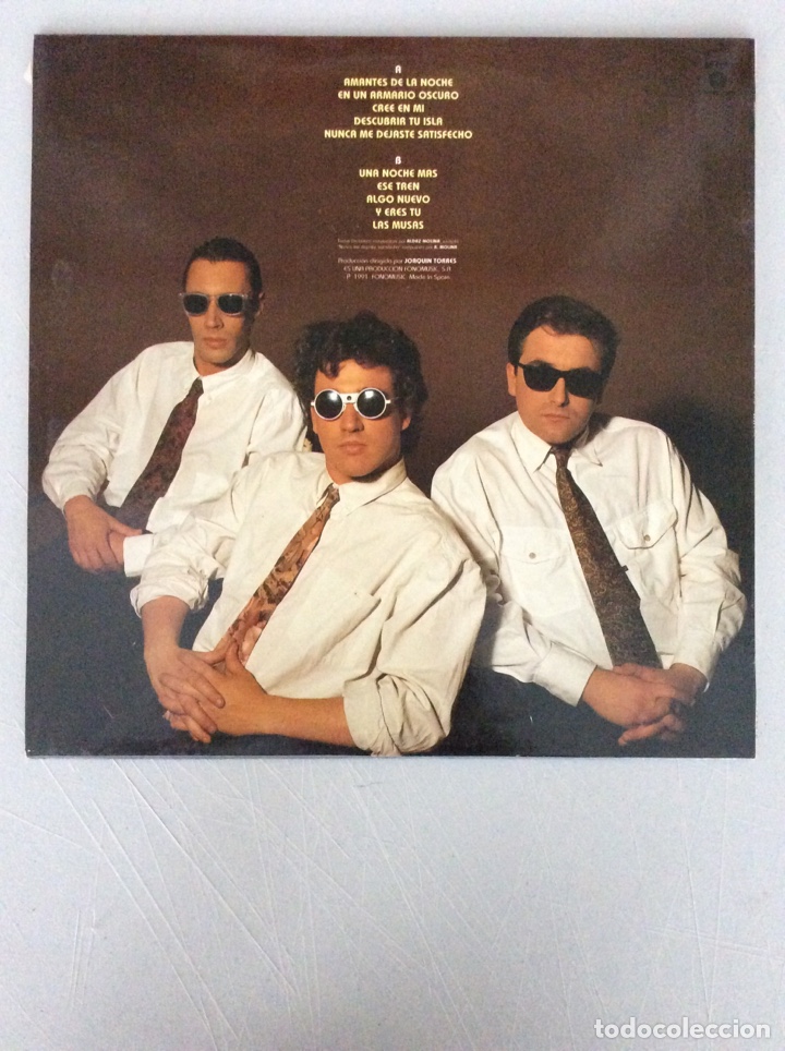 Discos de vinilo: Los confidentes. Amantes de la noche - Foto 2
