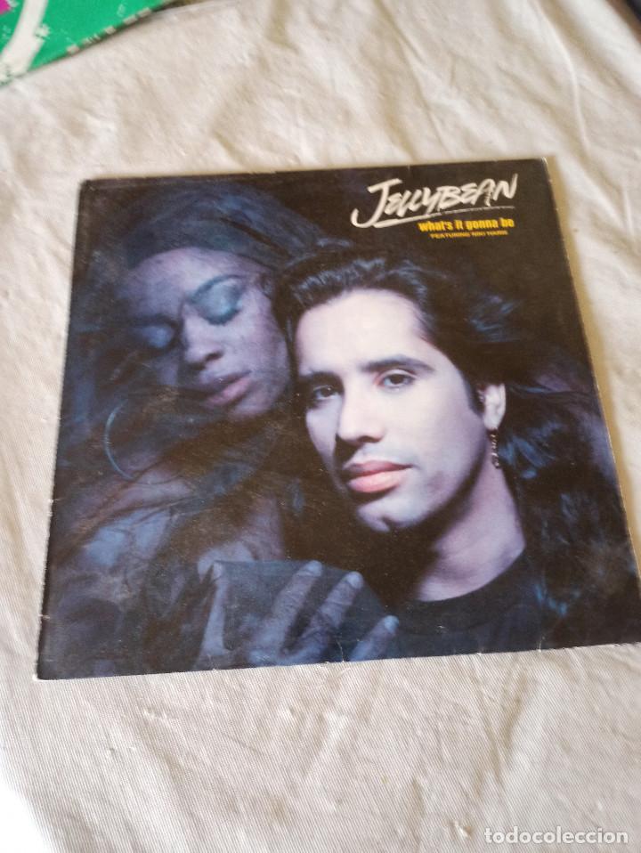 Discos de vinilo: JELLYBEAN / WHAT&acute;S IT GONNA BE - Foto 1