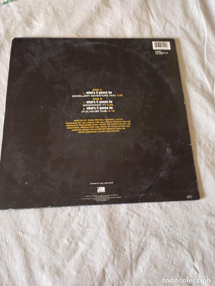 Discos de vinilo: JELLYBEAN / WHAT&acute;S IT GONNA BE - Foto 2