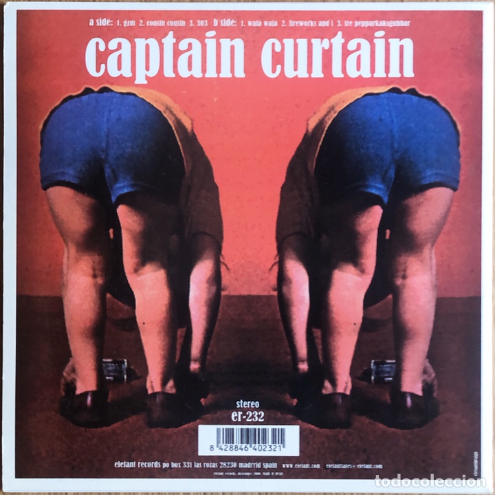 Discos de vinilo: The Pancakes - Captain Curtain - single - Foto 2
