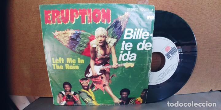 Discos de vinilo: EUPTION-SINGLE BILLETE DE IDA - Foto 1
