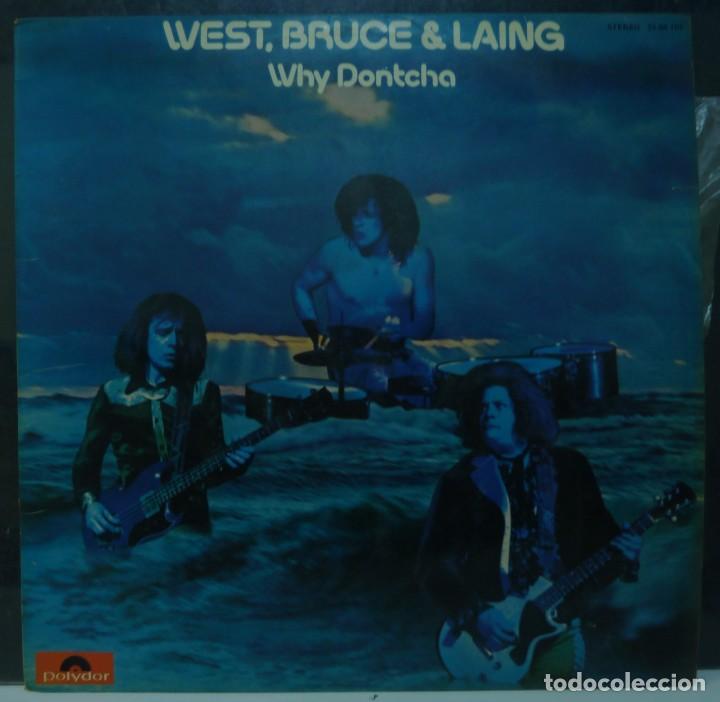 Discos de vinilo: WEST, BRUCE & LAING // WHY DONTEBA // 1973 //(VG VG). LP - Foto 1