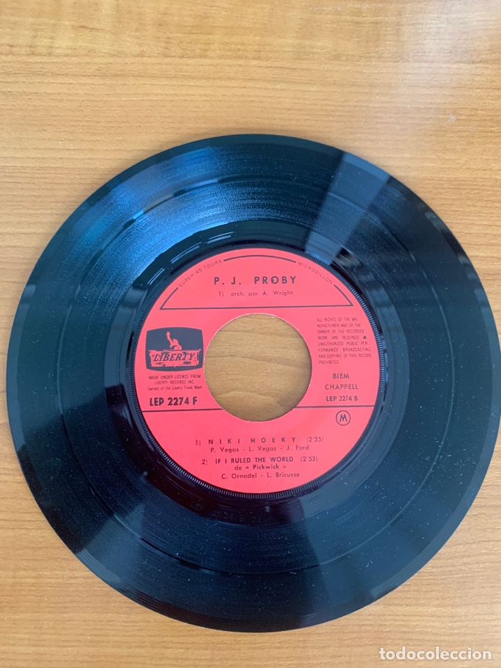 Discos de vinilo: P.J Proby - I can&rsquo;t make it Alone - Foto 3