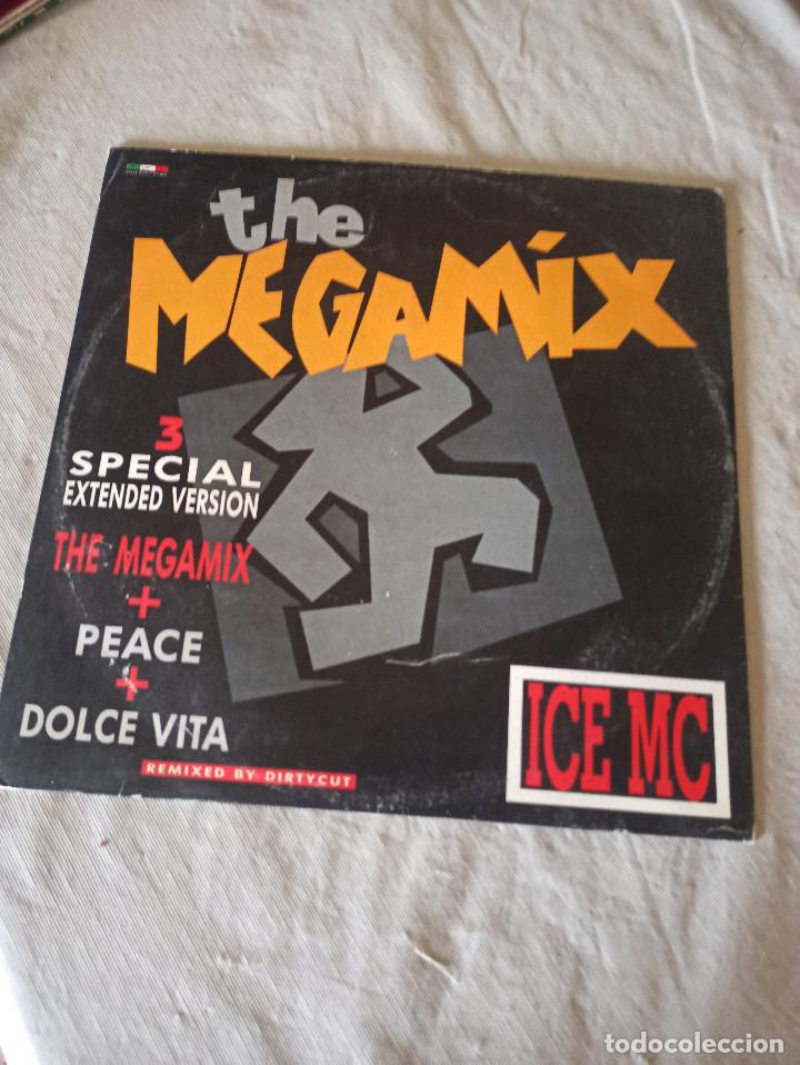 Discos de vinilo: THE MEGAMIX ICE MC - Foto 1