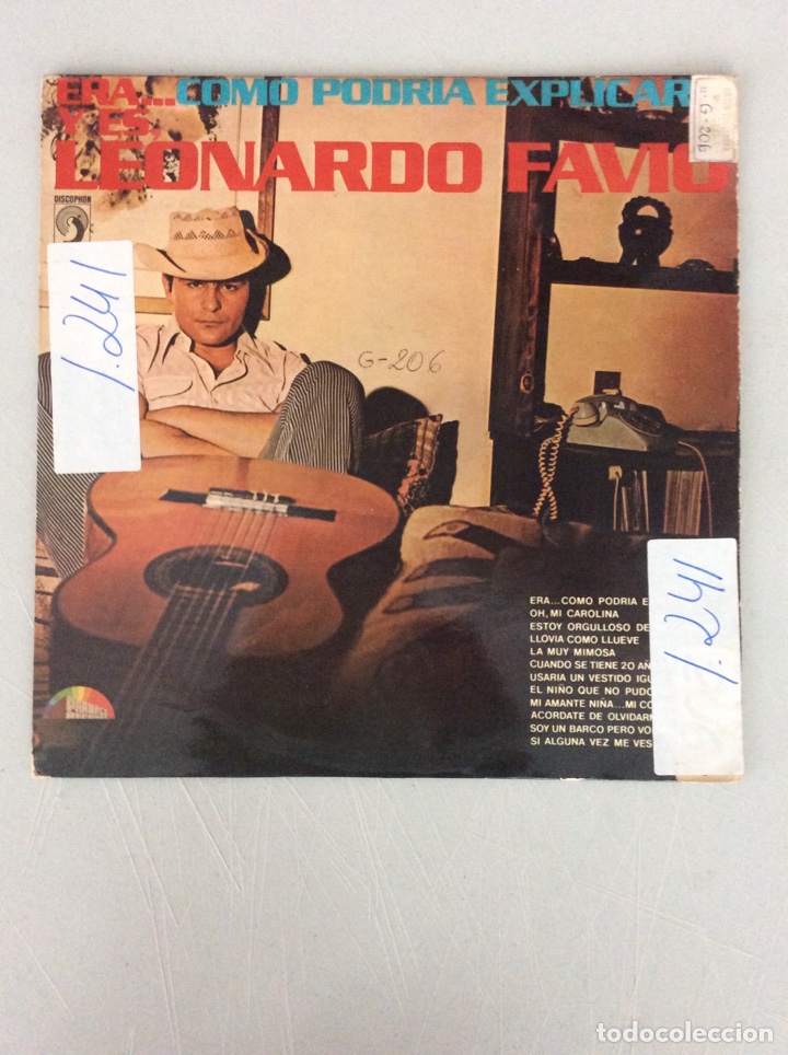 Discos de vinilo: Era... como podr&iacute;a explicar y es, Leonardo Favio. - Foto 1