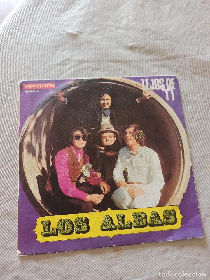 Discos de vinilo: LOS ALBAS / CAMINEMOS / LEJOS DE T&Iacute; - Foto 2