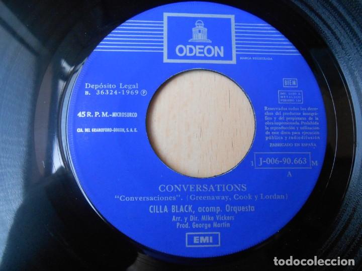 Discos de vinilo: CILLA BLACK, SG, CONVERSATIONS + 1, A&Ntilde;O 1969 - Foto 3