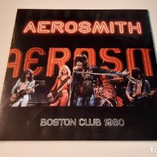 Discos de vinilo: 0921- AEROSMITH - BOSTON CLUB 1980 - 2 LP VINILO NUEVO PRECINTADO,. Lote 287264483