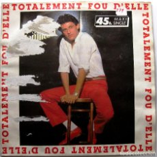 Discos de vinilo: HUGUES HAMILTON - TOTALEMENT FOU D'ELLE - MAXI CBS 1982 FRANCIA BPY. Lote 287313718